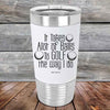 It Takes Alot of Balls To Golf The Way I Do - Premium Silicone Wrapped Engraved Tumbler