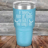 It Takes Alot of Balls To Golf The Way I Do - Powder Coated Etched Tumbler