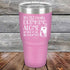 It's not really Drinking Alone if the Cat is Home - Powder Coated Etched Tumbler