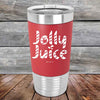 Jolly Juice - 20 oz Premium Silicone Wrapped Engraved Tumbler