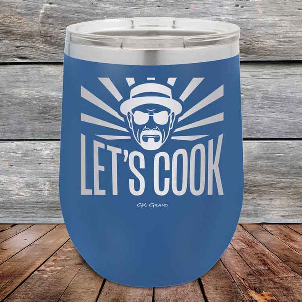 Let's Cook - Powder Coated Etched Tumbler