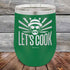 Let's Cook - Powder Coated Etched Tumbler