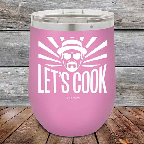 Let's Cook - Powder Coated Etched Tumbler