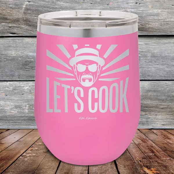 Let's Cook - Powder Coated Etched Tumbler