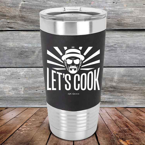 Let's Cook - Premium Silicone Wrapped Engraved Tumbler