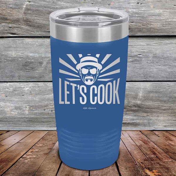 Let's Cook - Powder Coated Etched Tumbler