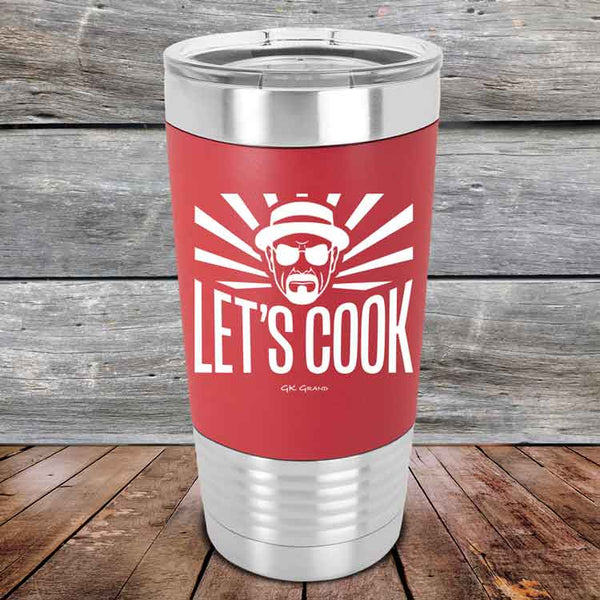 Let's Cook - Premium Silicone Wrapped Engraved Tumbler