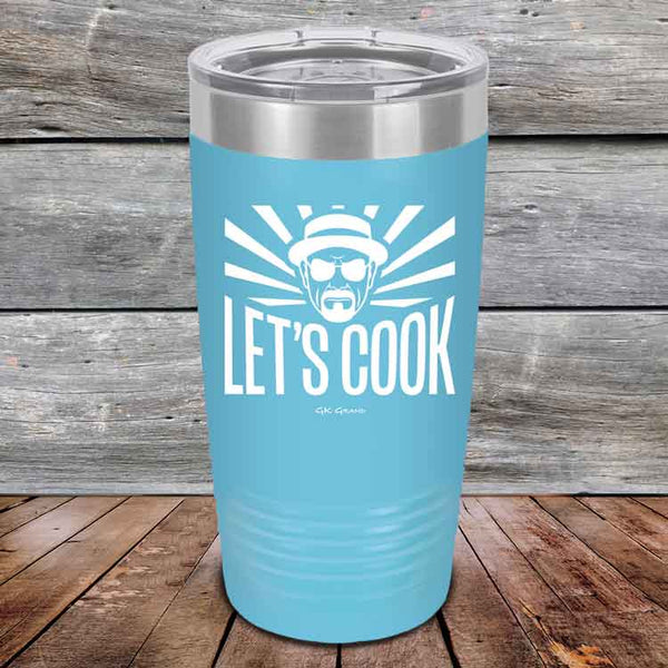 Let's Cook - Powder Coated Etched Tumbler