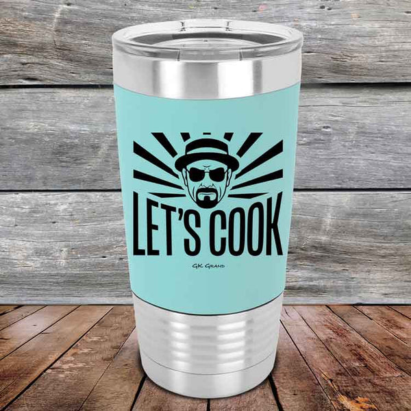 Let's Cook - Premium Silicone Wrapped Engraved Tumbler