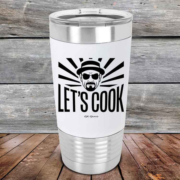 Let's Cook - Premium Silicone Wrapped Engraved Tumbler