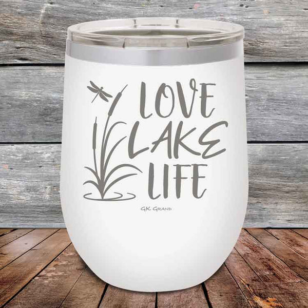 Love Lake Life - Powder Coated Etched Tumbler