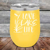 Love Lake Life - Powder Coated Etched Tumbler