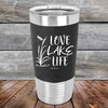 Love Lake Life - Premium Silicone Wrapped Engraved Tumbler