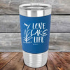 Love Lake Life - Premium Silicone Wrapped Engraved Tumbler