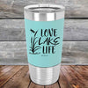 Love Lake Life - Premium Silicone Wrapped Engraved Tumbler