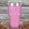 MILF Man I Love Food - Powder Coated Etched Tumbler