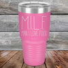 MILF Man I Love Food - Powder Coated Etched Tumbler