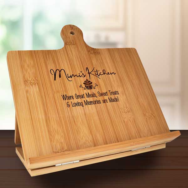 Mimi's Kitchen Bamboo Recipe Holder