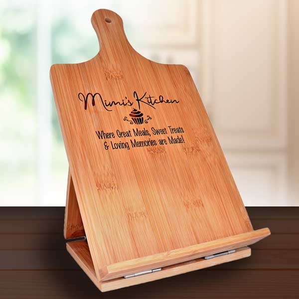 Mimi's Kitchen Bamboo Recipe Holder