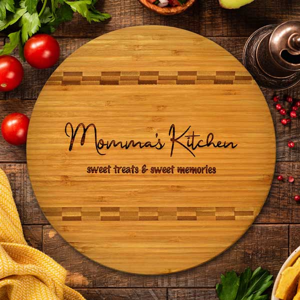 Momma's Kitchen - 2-Tone Bamboo Cutting Board