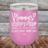 Mommy's Sippy Cup The Only "Whine" Mommy Likes - Powder Coated Etched Tumbler