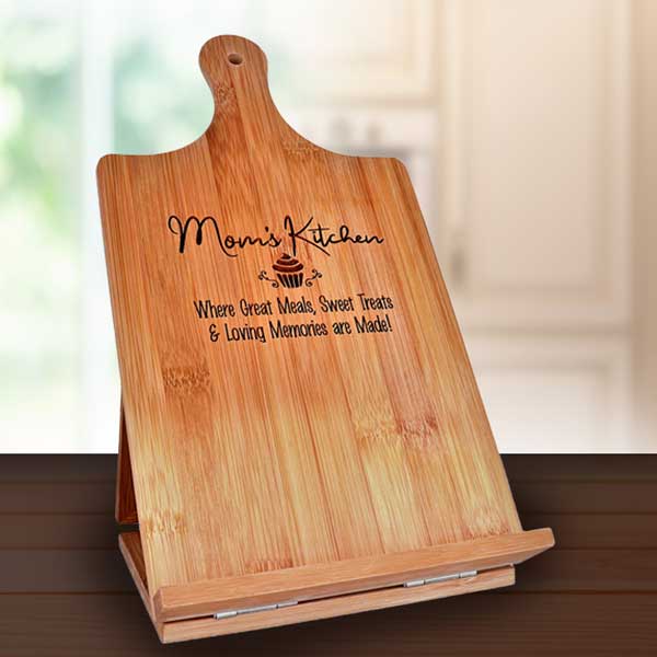 Mom's Kitchen Bamboo Recipe Holder