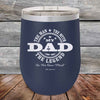 My Dad The Man The Myth The Legend In His Own Mind- Powder Coated Etched Tumbler