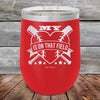 My Heart is on that field (Baseball Mom Dad) - Powder Coated Etched Tumbler