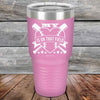 My Heart is on that field (Baseball Mom Dad) - Powder Coated Etched Tumbler