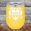 My Heart is on that field - Football Mom Dad - Powder Coated Etched Tumbler