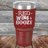 Red Wine & Boozy - 20 oz & 30 oz Powder Coated Etched Tumbler