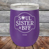 Soul Sister - Powder Coated Etched Tumbler