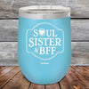 Soul Sister - Powder Coated Etched Tumbler