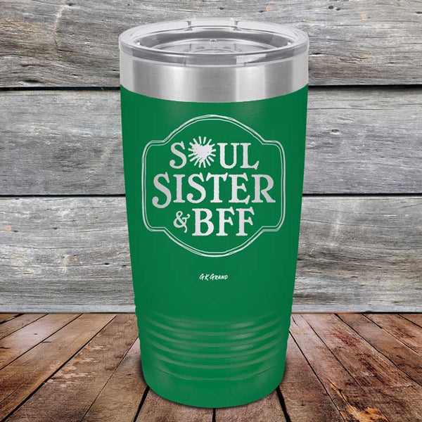 Soul Sister - Powder Coated Etched Tumbler