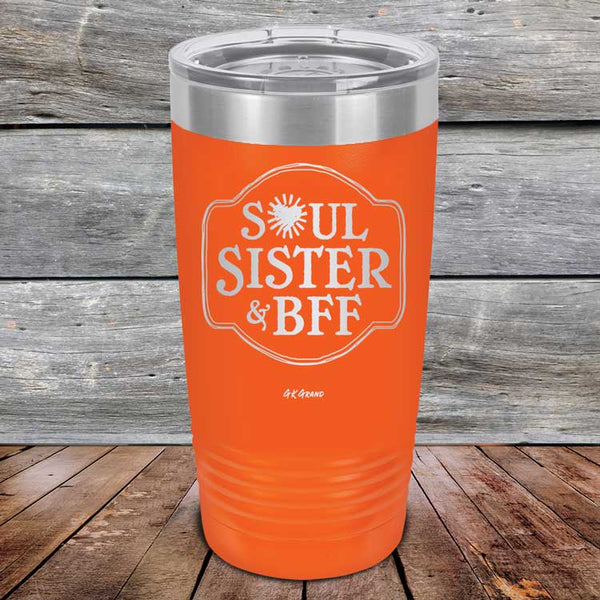 Soul Sister - Powder Coated Etched Tumbler