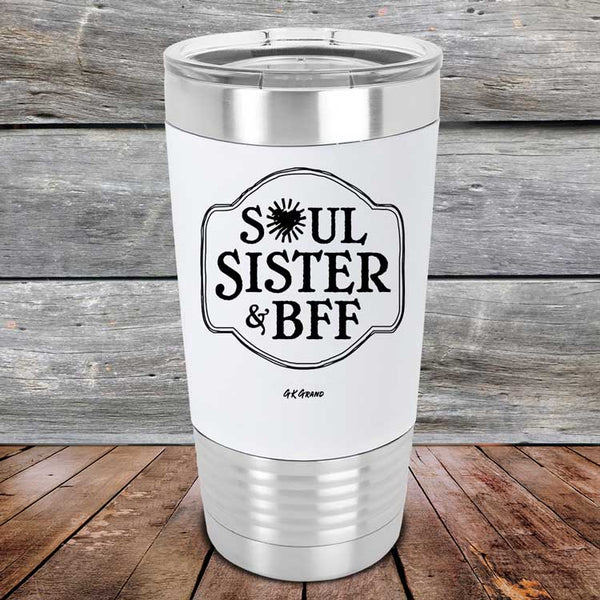 Soul Sister - Premium Silicone Wrapped Engraved Tumbler