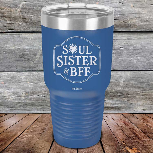 Soul Sister - Powder Coated Etched Tumbler