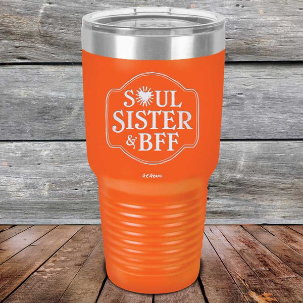 Soul Sister - Powder Coated Etched Tumbler