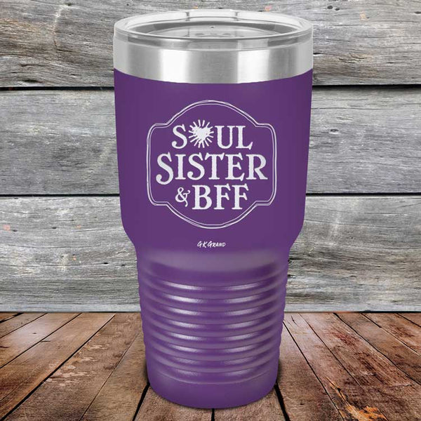 Soul Sister - Powder Coated Etched Tumbler