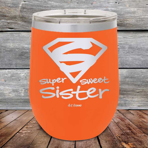 Super Sweet Sister - Powder Coated Etched Tumbler