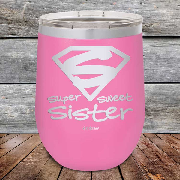 Super Sweet Sister - Powder Coated Etched Tumbler