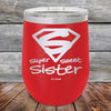 Super Sweet Sister - Powder Coated Etched Tumbler