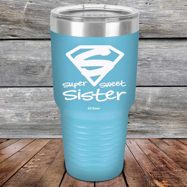 Super Sweet Sister - Powder Coated Etched Tumbler