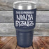 THIS IS PROBABLY NUNYA BIZNIZ - Powder Coated Etched Tumbler