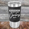 WARNING the BFF'S Are Drinking Again!- Premium Silicone Wrapped Engraved Tumbler