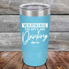 WARNING the BFF'S Are Drinking Again!- Powder Coated Etched Tumbler