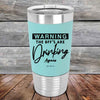 WARNING the BFF'S Are Drinking Again!- Premium Silicone Wrapped Engraved Tumbler