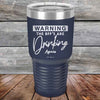 WARNING the BFF'S Are Drinking Again!- Powder Coated Etched Tumbler