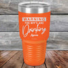 WARNING the BFF'S Are Drinking Again!- Powder Coated Etched Tumbler