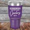 WARNING the BFF'S Are Drinking Again!- Powder Coated Etched Tumbler